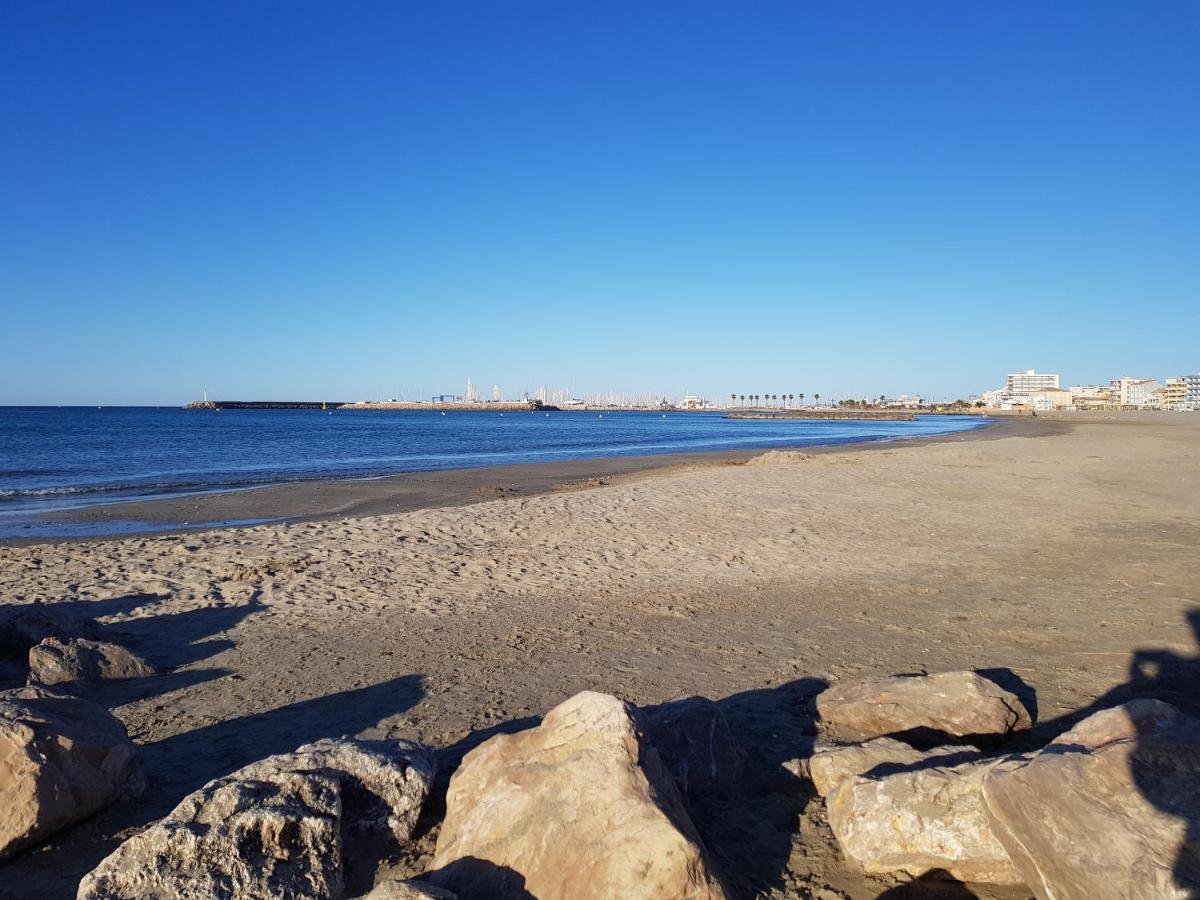 Chez Isabelle Et Virgile Bel Appartement, Avec Vues, A 50M De La Plage Palavas-les-Flots Exterior foto